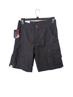 Architect Mens Dark Grey Cargo Shorts Size 30/ 10" Inseam 100% Cotton -lp58